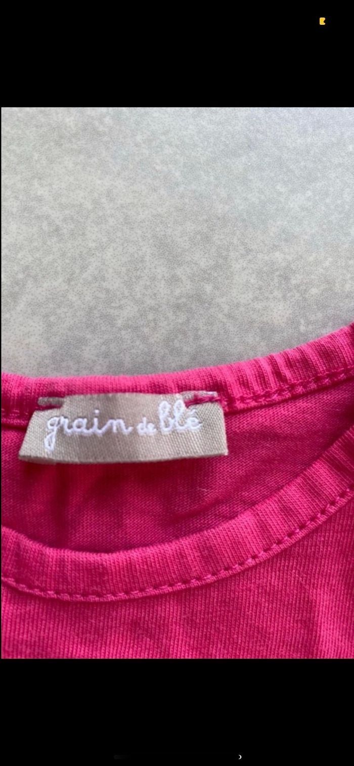 Tee shirt manches longues Chat 6 mois - photo numéro 7