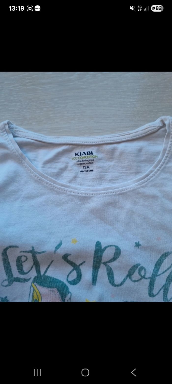 Lot T-shirts 12ans - photo numéro 5