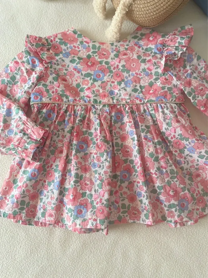 Blouse en Liberty Betsy Tuilerie - photo numéro 2