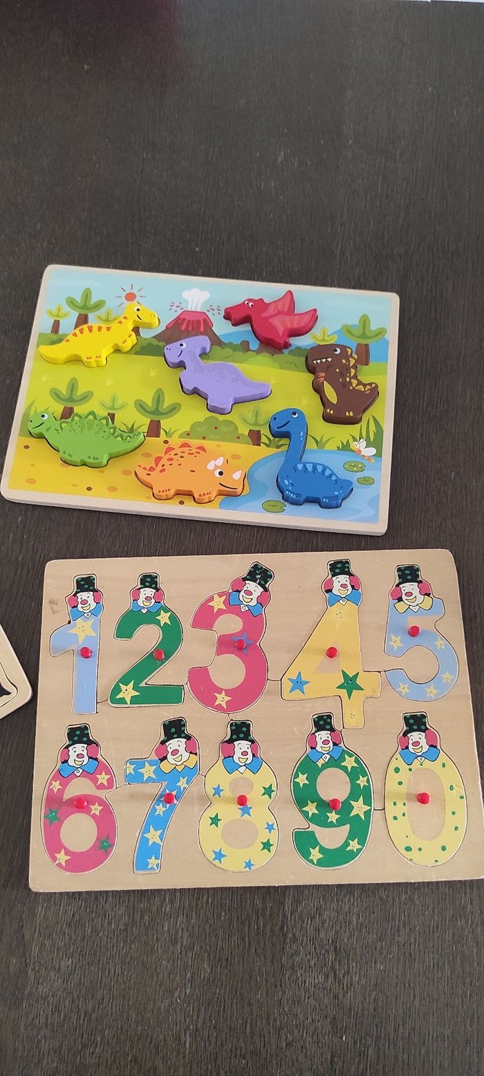 Puzzle en bois 1er âge