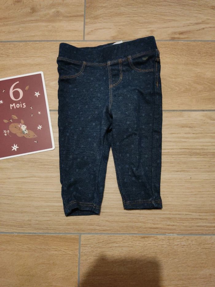 Legging jean obaibi 6 mois - photo numéro 5