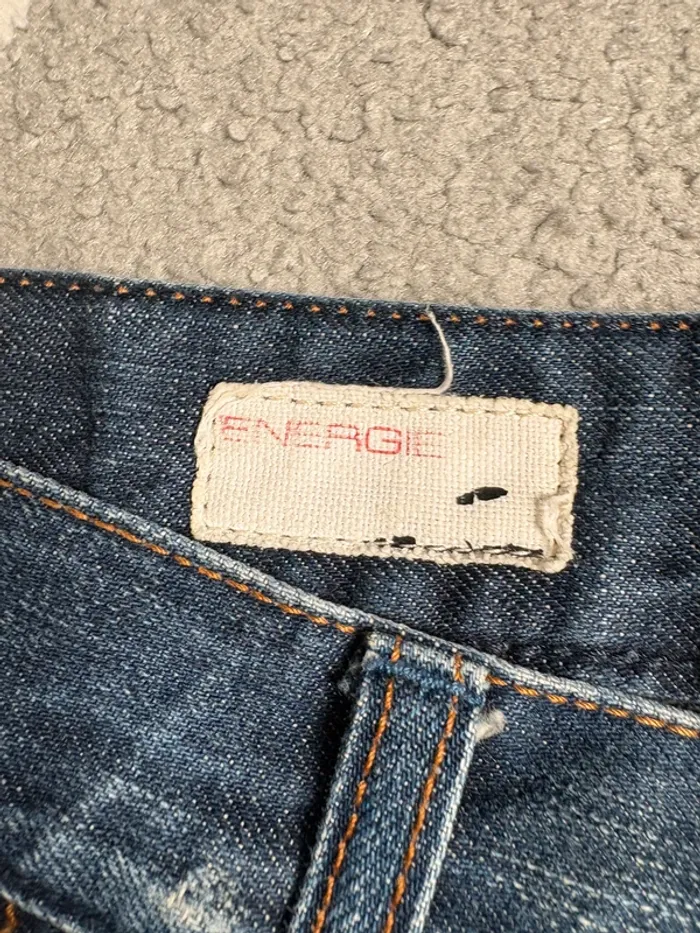 Jean Energie | Bleu délavé | Taille W33 - photo numéro 4