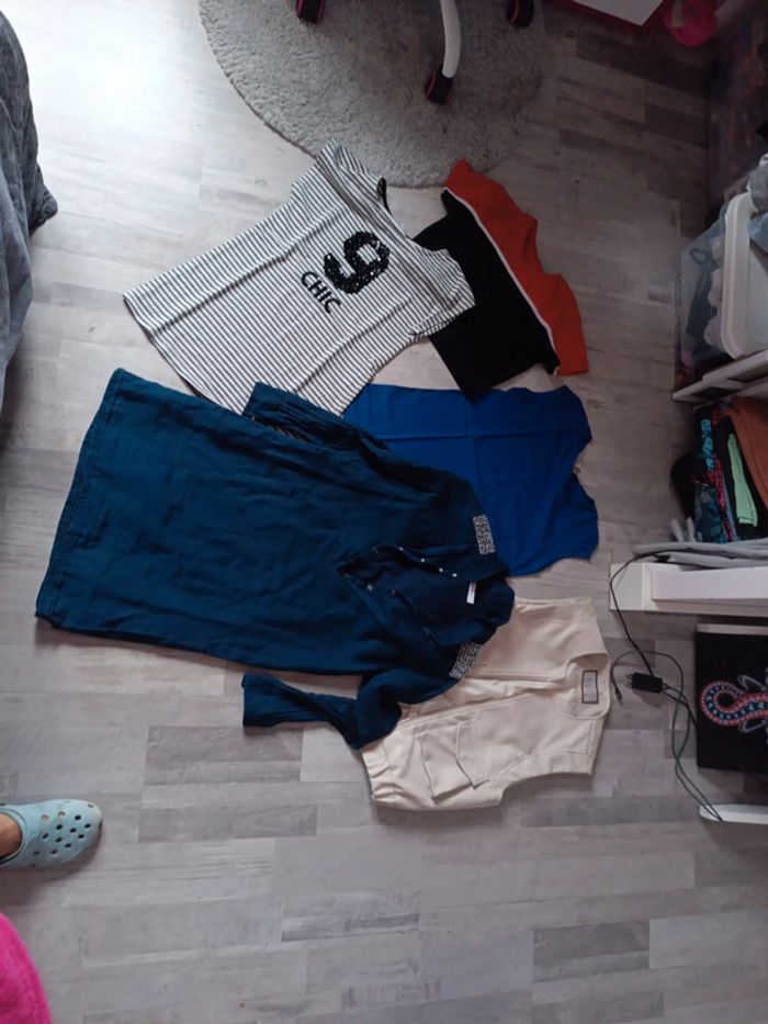 Lot vêtements fille