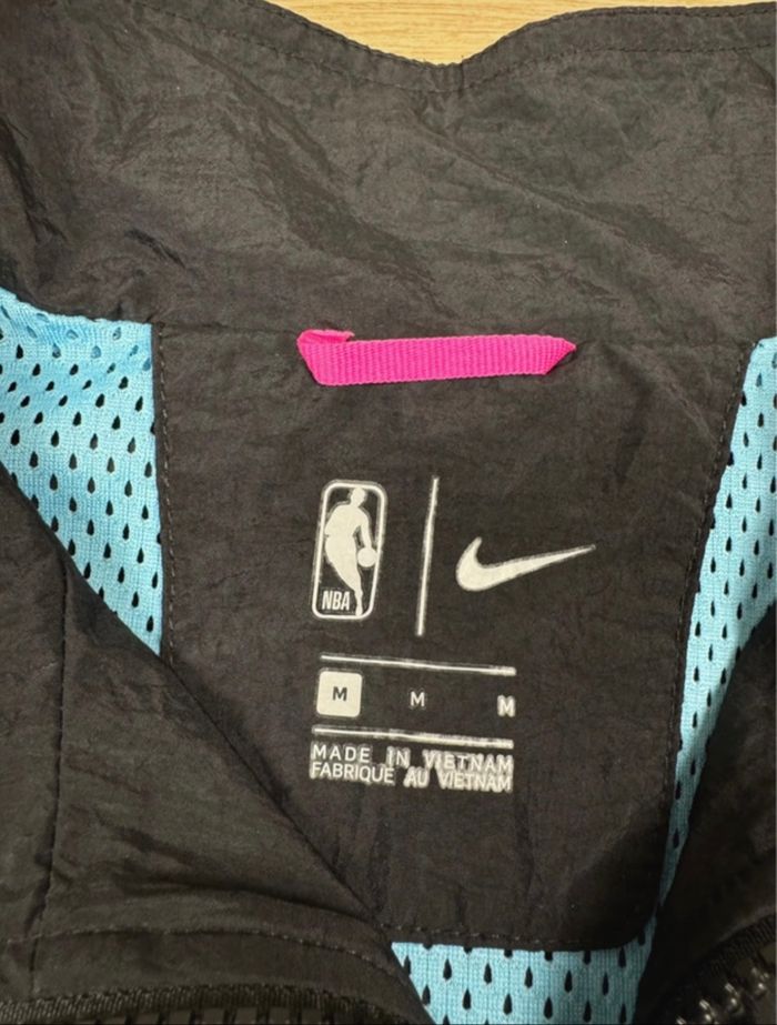 Veste coupe vent NBA Miami Heat x Nike taille M - photo numéro 2