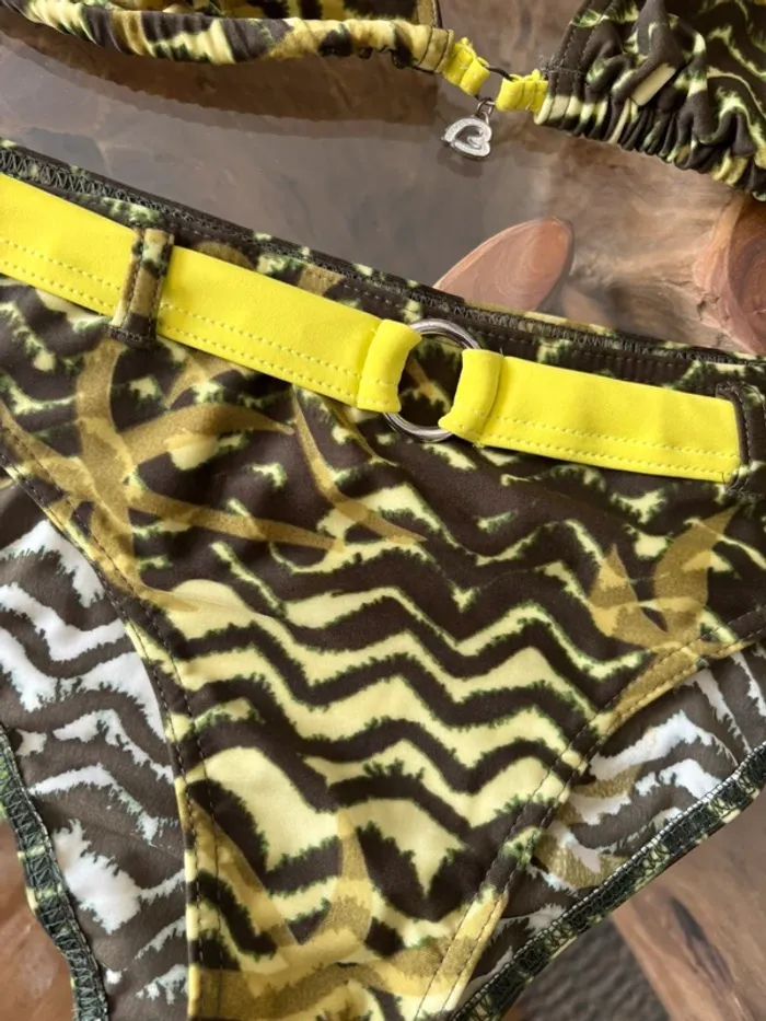 Maillot de bain 2 pièces Banana Moon vert 44 - photo numéro 3