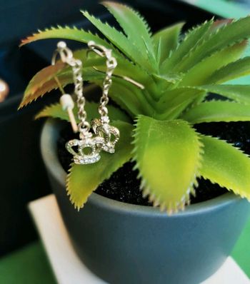 Boucles d'oreilles Couronnes femme