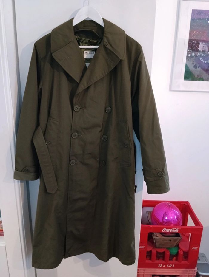 Manteau kaki Overcoat vintage US Army / armée américaine - photo numéro 10