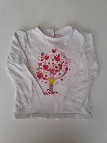 Pull bébé fille 9 mois