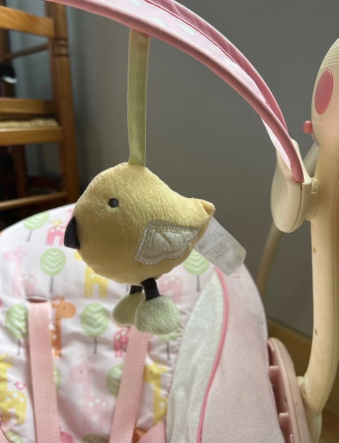 Balancelle bébé rose - photo numéro 5