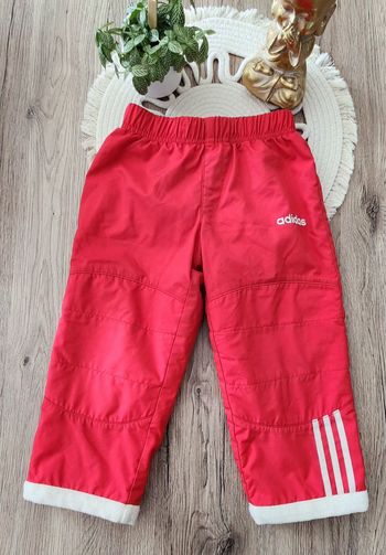 Pantalon de Ski Garçon 3ans Adidas Rouge