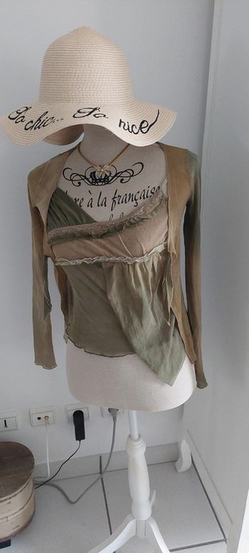 Twin set débardeur et gilet
Morgan