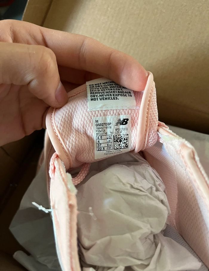 New Balance 327 Pink 37 - photo numéro 3