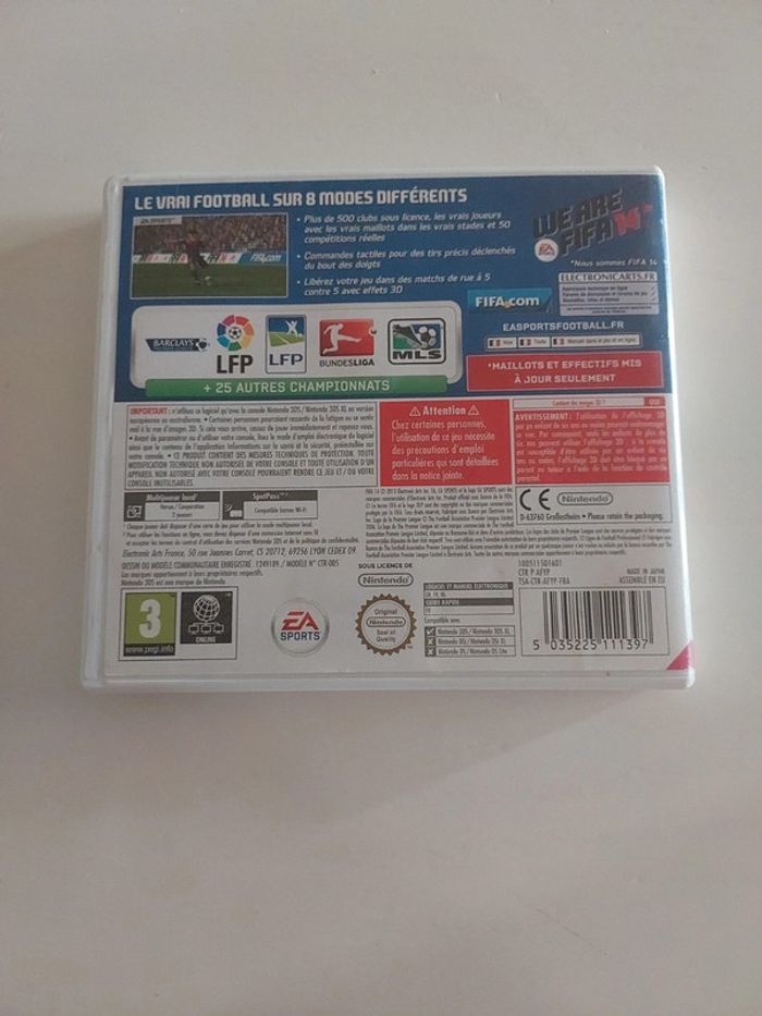Nintendo 3DS FIFA 14 - photo numéro 2