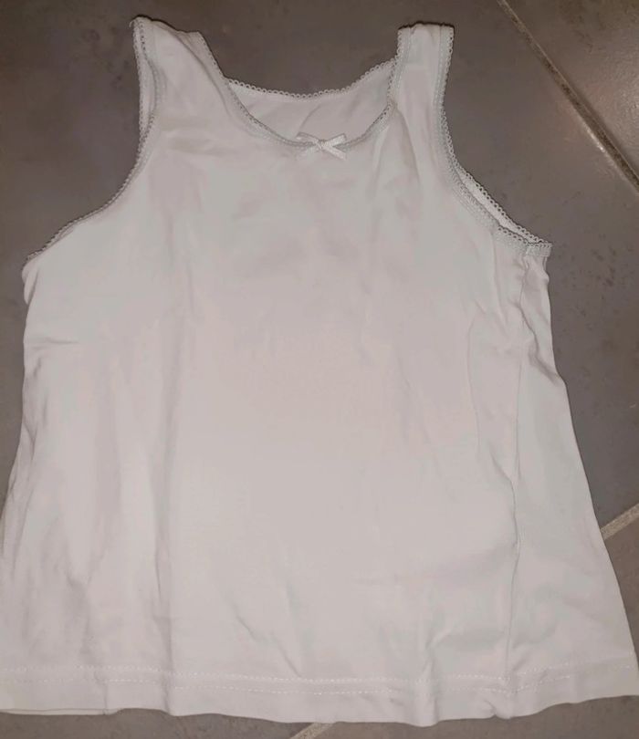 Lot de maillots de corps - tricots de peau fille en 5 ans - photo numéro 12