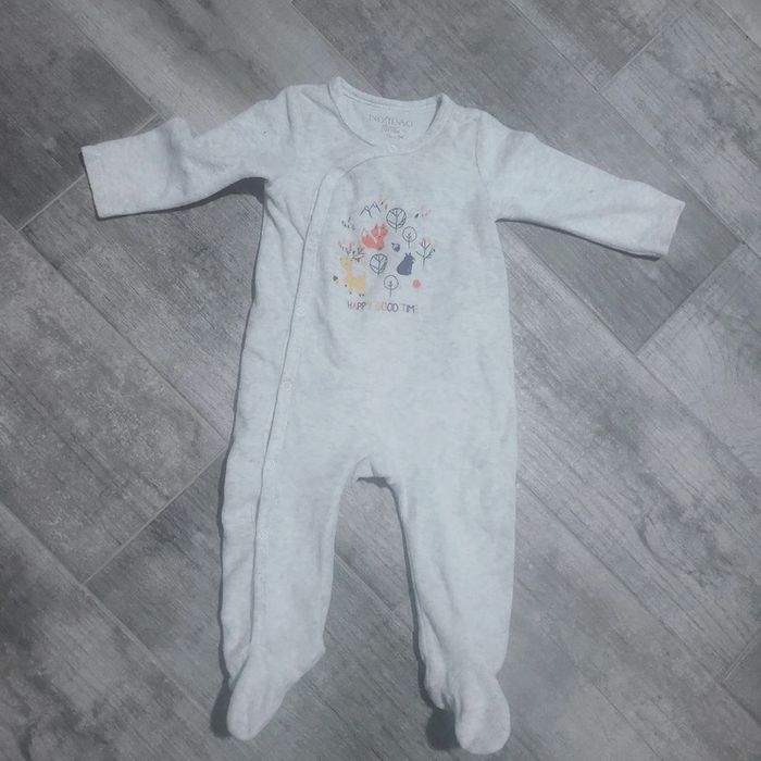 Pyjama velours chaud mixte 9mois