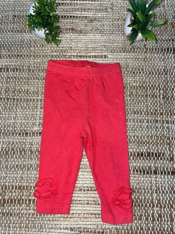 Joli legging rose avec froufrou dans le bas 6mois