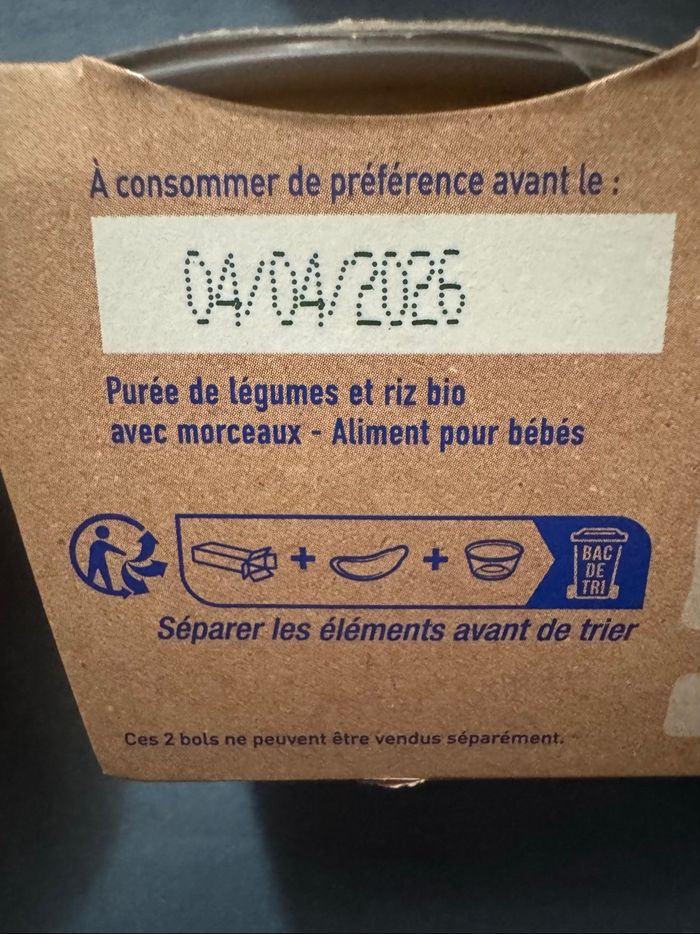 Lot repas bébé Babybio et Blédina – dès 8/12 mois - photo numéro 9