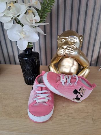 Chaussure fille, taille 9/12 mois, primark, minnie
