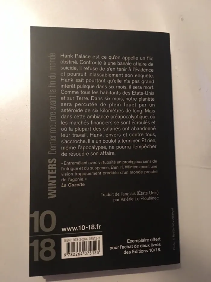 Dernier meurtre avant la fin du monde Neuf - photo numéro 2