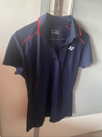 Tee-shirt bleu marine Yonex femme Taille L