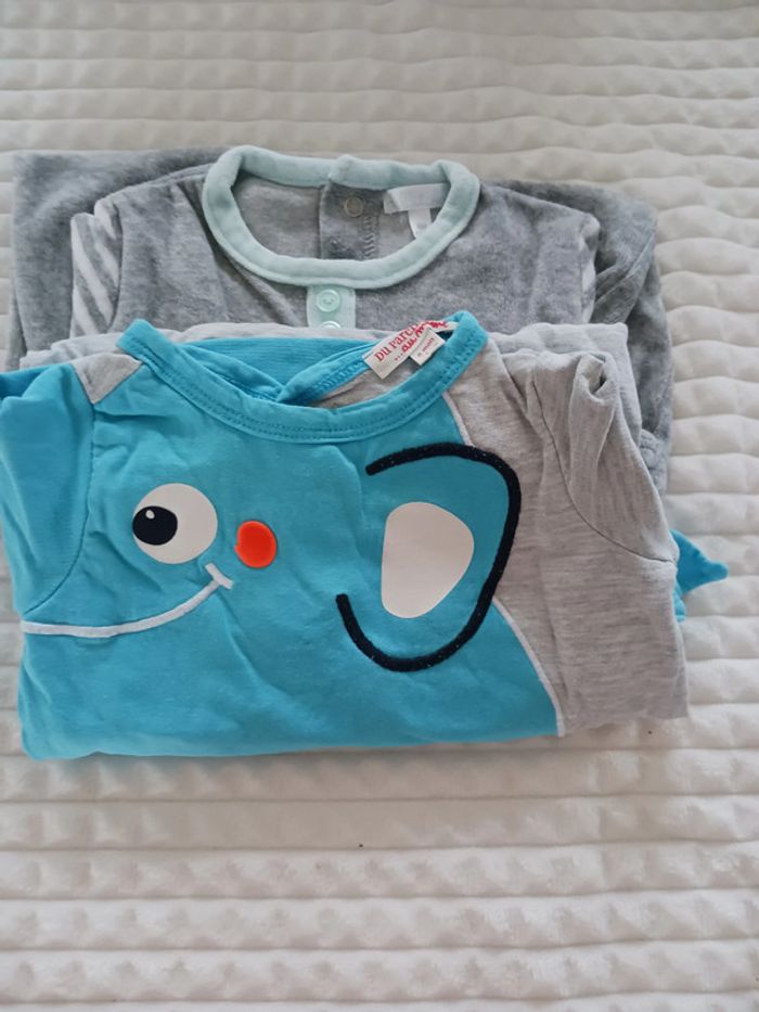 Lot de 2 pyjamas 6 mois