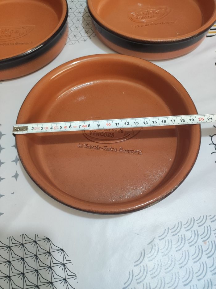 3 ramequins terre cuite Etoile du Vercors - photo numéro 4