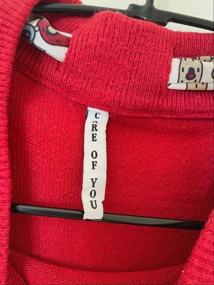 Pull rouge - photo numéro 3
