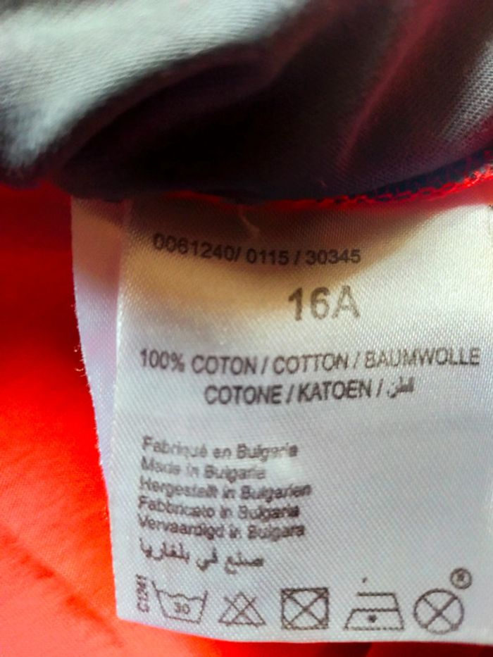 T-shirt  La casa de papel Netflix 16 ans 100% coton - photo numéro 5