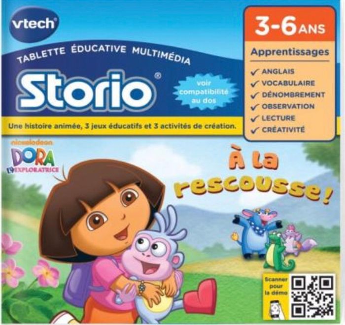 Jeu storio - Dora l’exploratrice 🛶