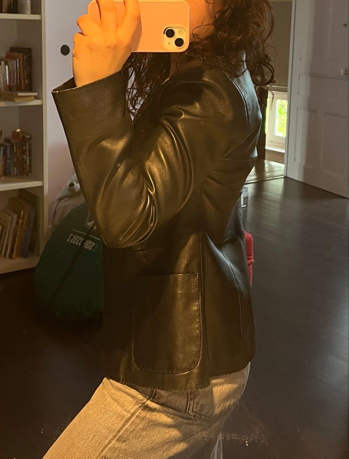 Blazer en cuir - photo numéro 2