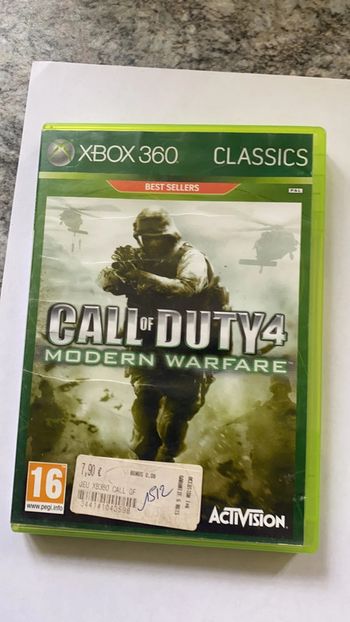 call of duty modern warfare 4 xbox 360