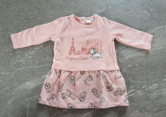 Robe à manches longues bébé fille 3/6 mois Marie comme NEUVE