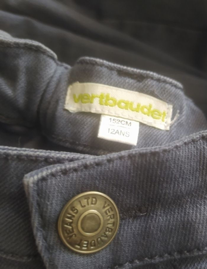 Lot de 2 pantalons Verbaudet garçon 12 ans en très bon état - photo numéro 2