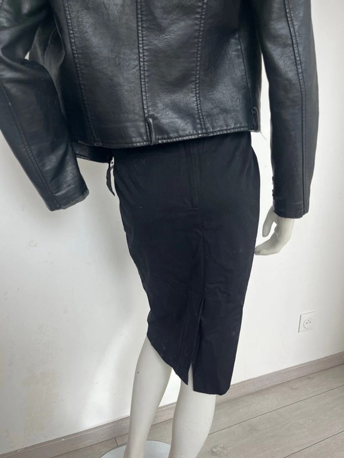 jupe taille haute noire