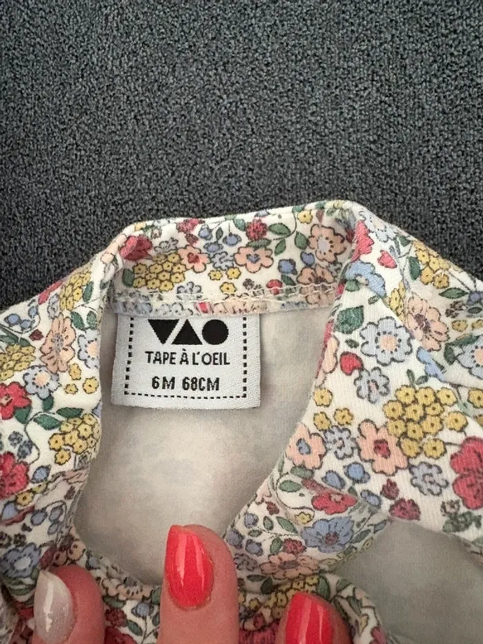 Pyjama à fleurs - photo numéro 2