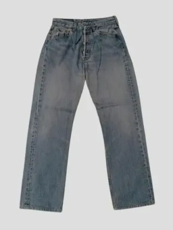 Levi’s 501 Années 2000 Style vintage W29 L34 Coupe Droite Bleu Ciel