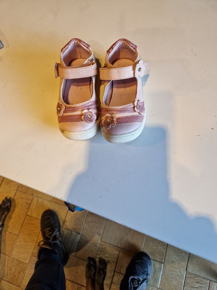 Petite chaussure rose pointure 23 marque kiadi - photo numéro 8