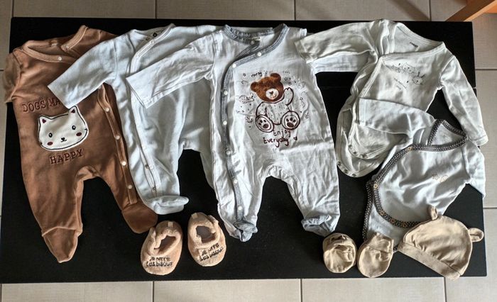 Ensemble pour bébé garçon 1 mois