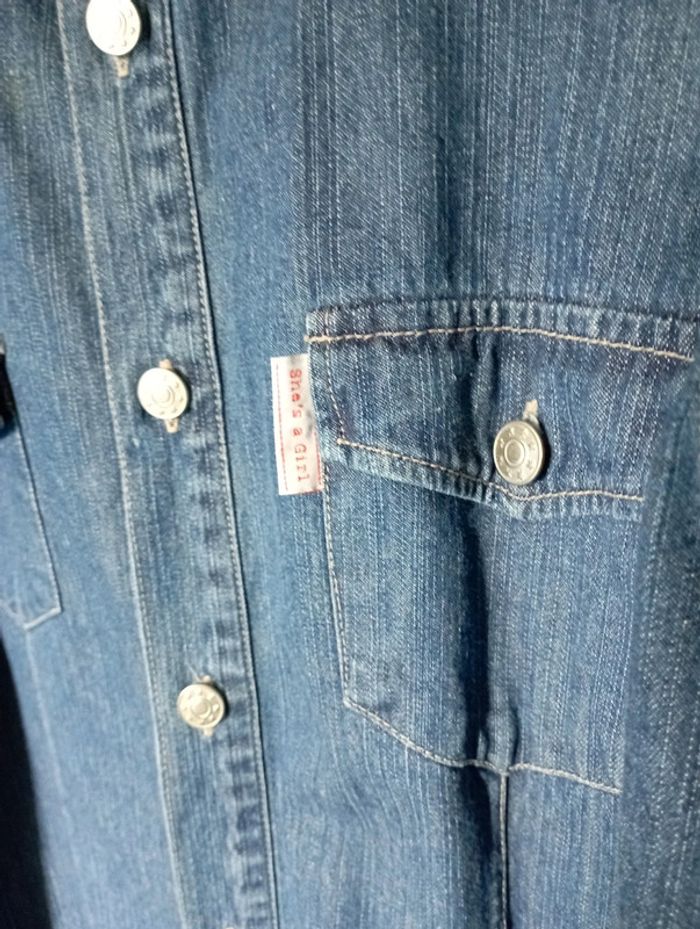 Chemise jean femme - photo numéro 3