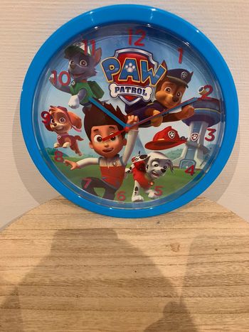 Horloge Pat patrouille.
