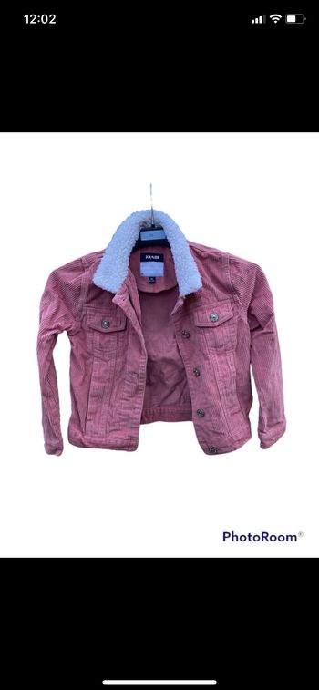 Manteau velours côtelé