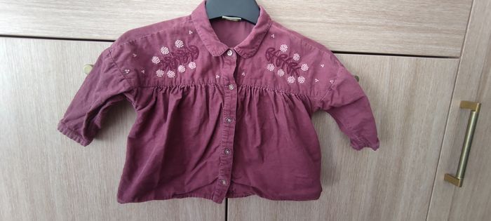 Chemise bébé fille