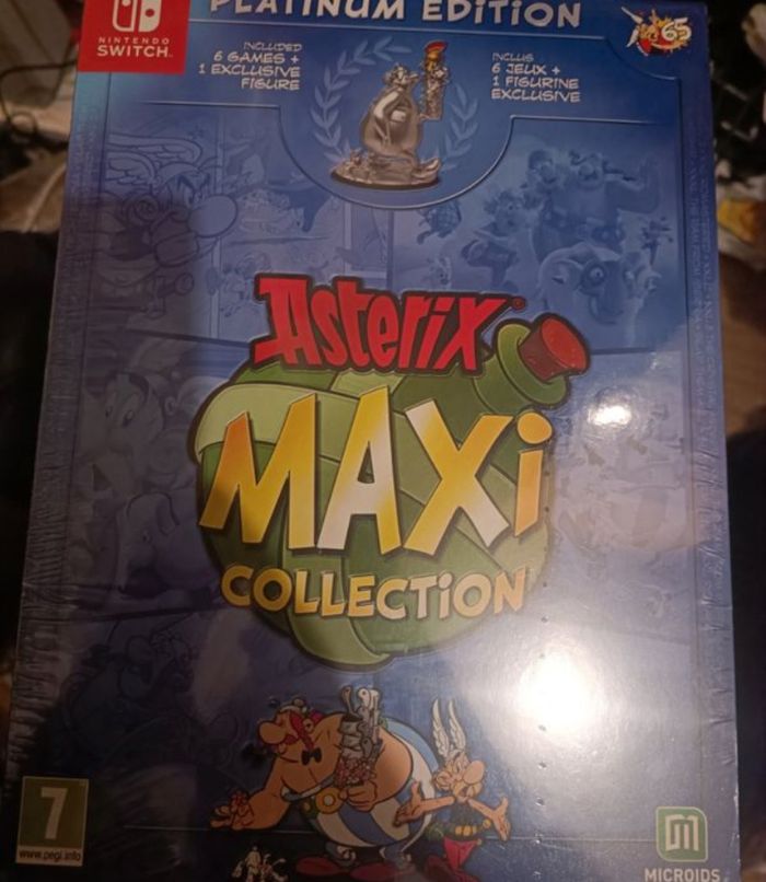 Jeu Astérix maxi collection platine à édition Nintendo switch AB prix ferme neuf