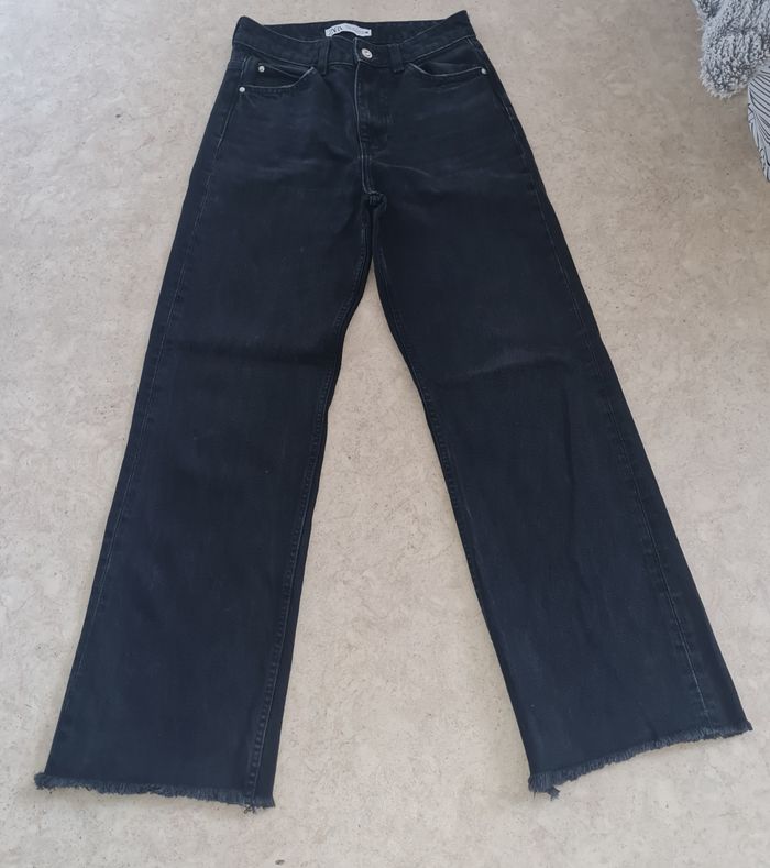 Jean large zara taille xs34 - photo numéro 2