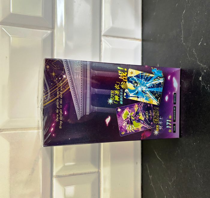 Display Saint Seiya Chevaliers du Zodiaque 10 Yuan série 2 18 Boosters! 90 Cartes à collectionner - photo numéro 8
