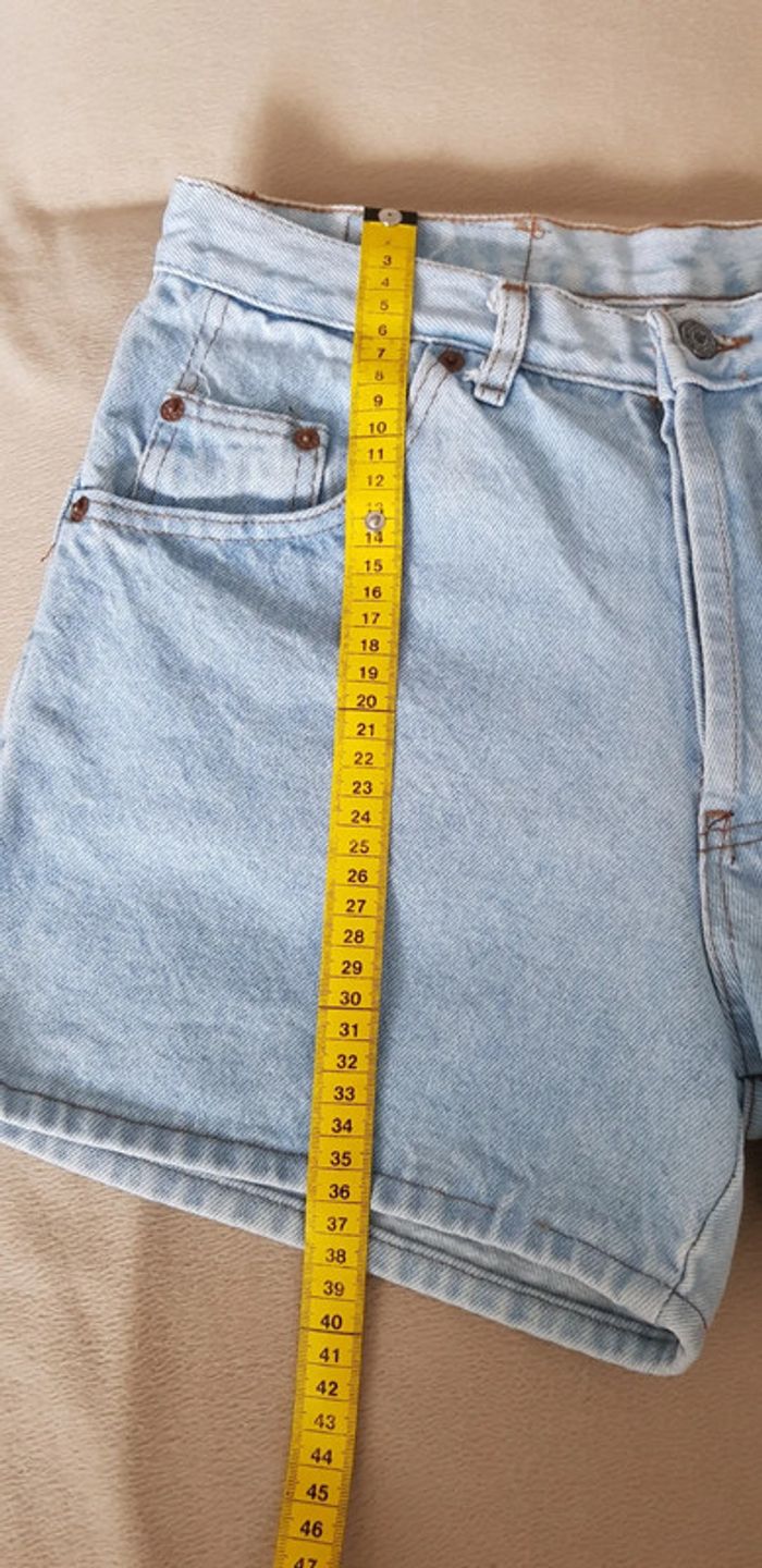 Short en jean vintage femme - T. 36 - photo numéro 6