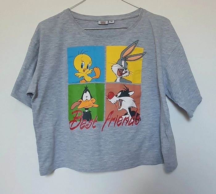 Tee-shirt court Looney Tunes