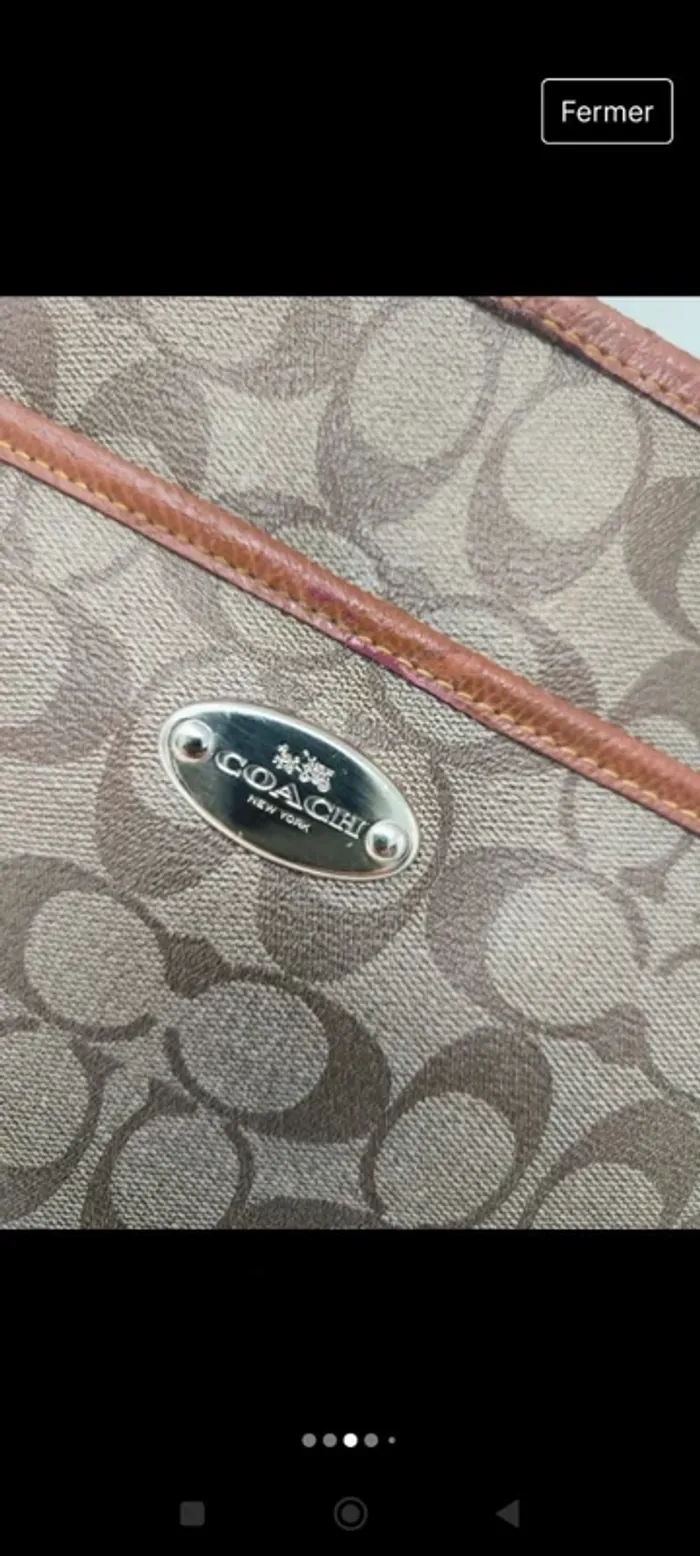 Sac Coach Vintage - photo numéro 3