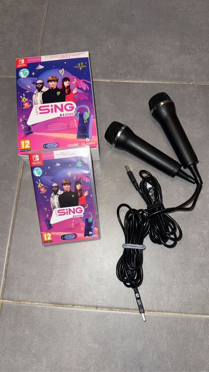 Let’s sing avec micro 2025