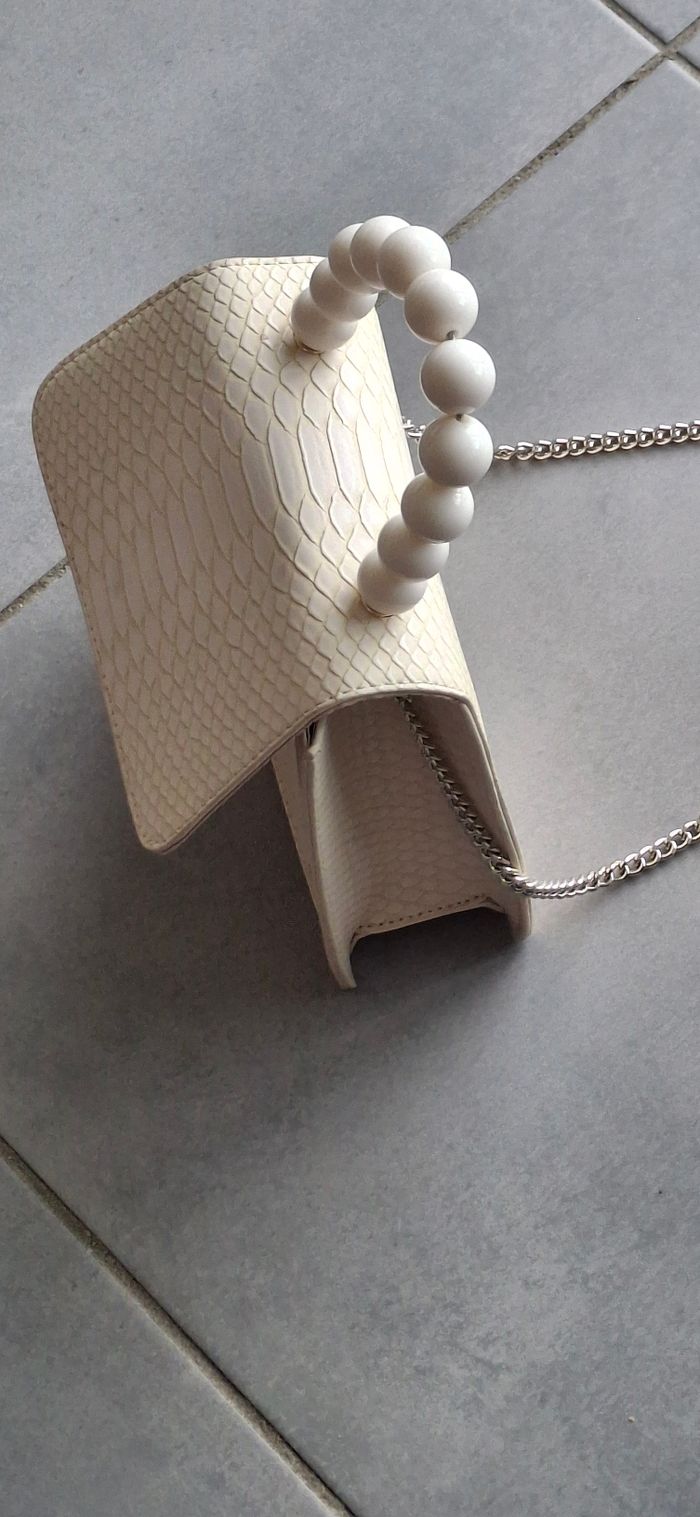 Très joli sac beige effet python Pimkie - photo numéro 4